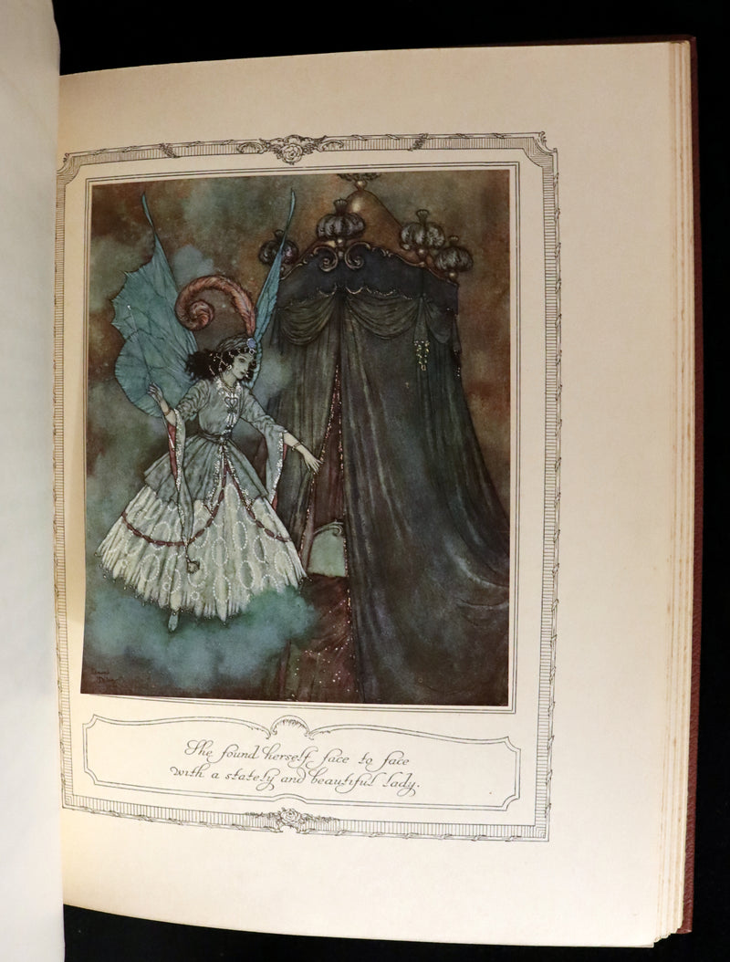1910 Rare First Edition - EDMUND DULAC'S SLEEPING BEAUTY and Other Fairy Tales. Illustrated.