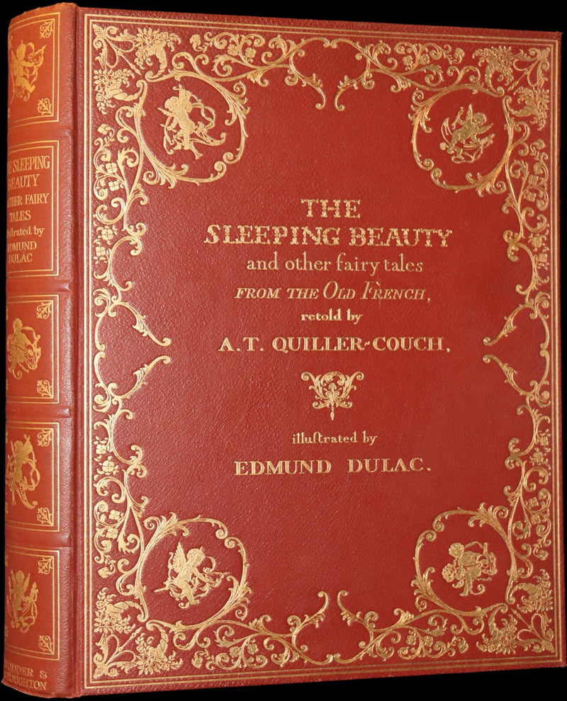 1910 Rare First Edition - EDMUND DULAC'S SLEEPING BEAUTY and Other Fairy Tales. Illustrated.