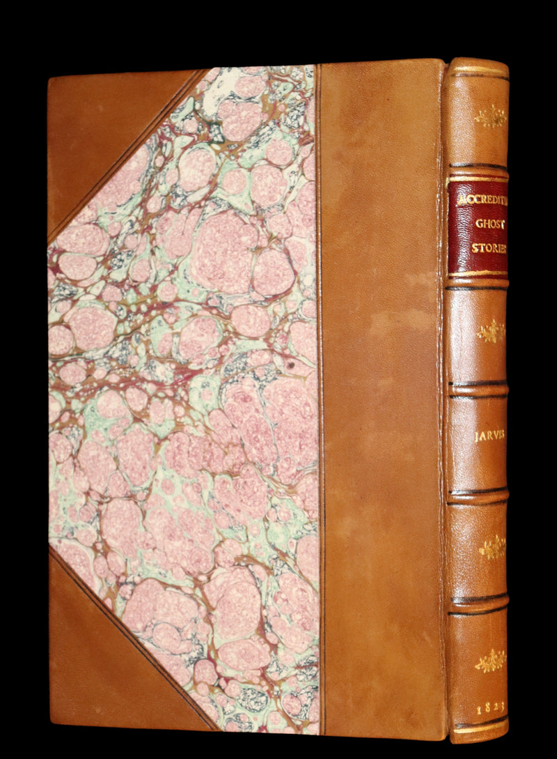 1823 Scarce Victorian Book - Accredited Ghost Stories by T.M. Jarvis. First Edition.