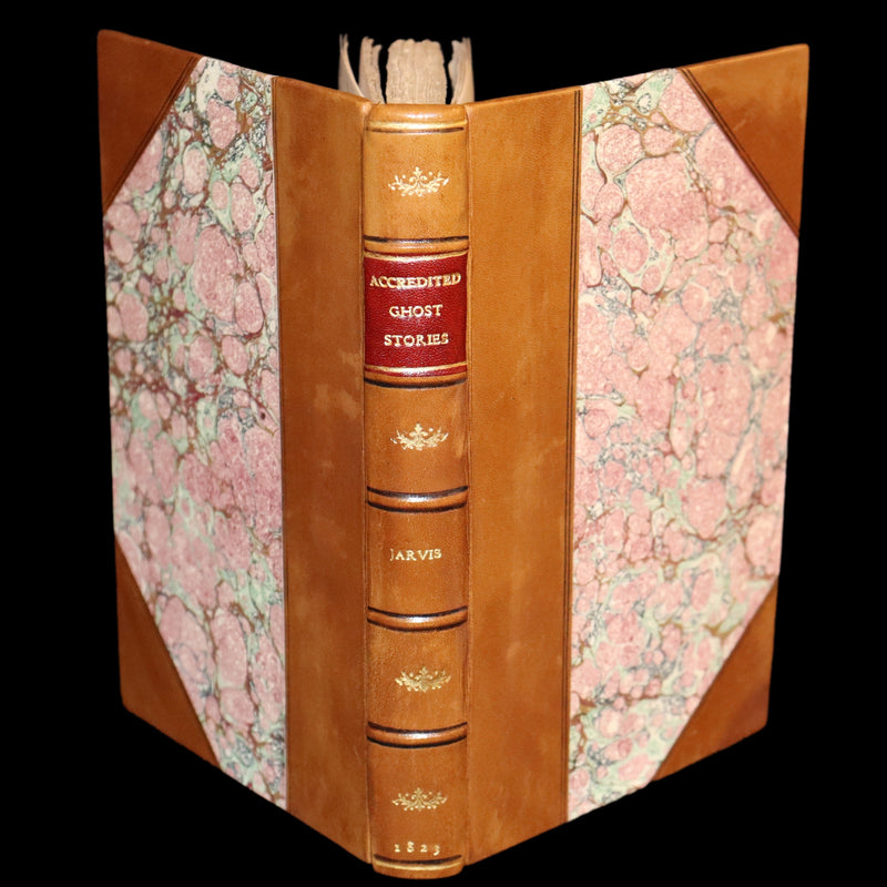 1823 Scarce Victorian Book - Accredited Ghost Stories by T.M. Jarvis. First Edition.