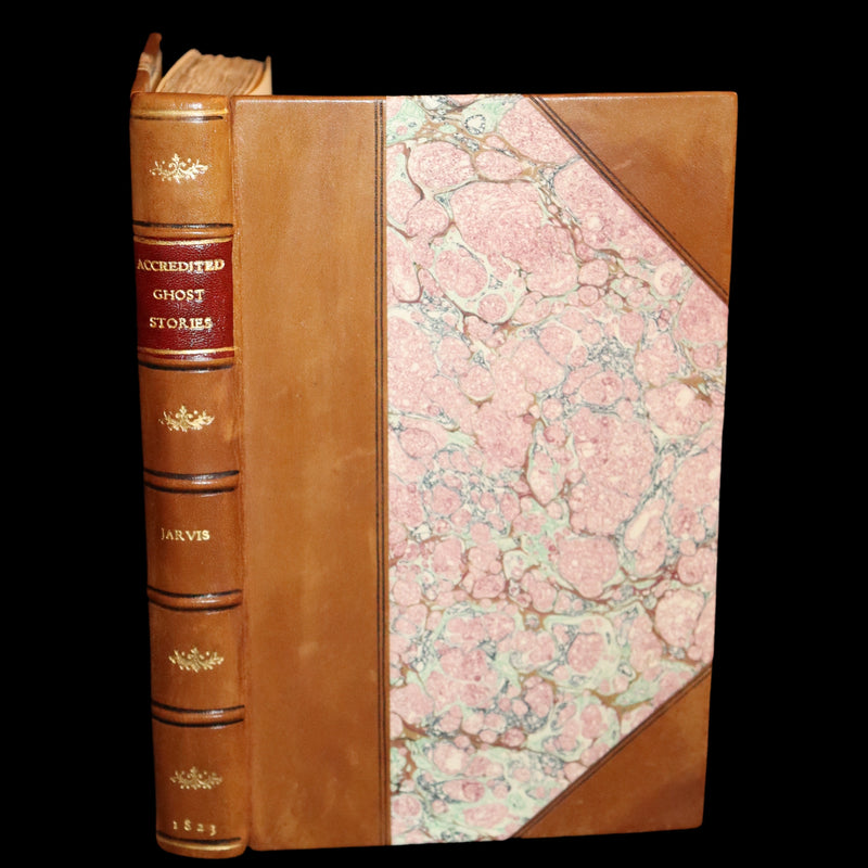 1823 Scarce Victorian Book - Accredited Ghost Stories by T.M. Jarvis. First Edition.
