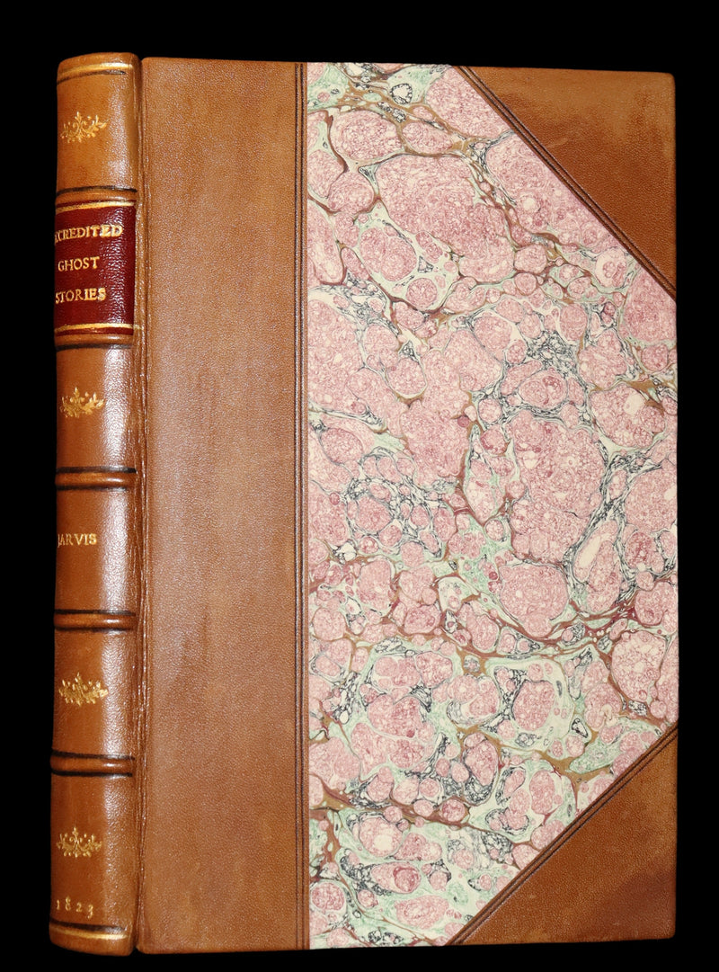 1823 Scarce Victorian Book - Accredited Ghost Stories by T.M. Jarvis. First Edition.