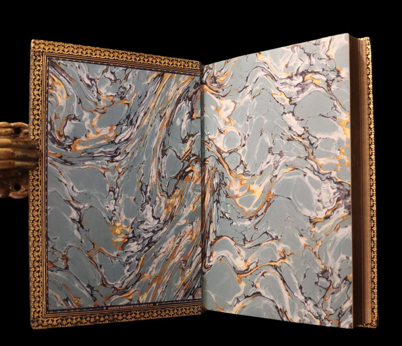 1899 Scarce Book bound by Zaehnsdorf for Asprey - MODERN ASTROLOGY - The Astrologers' Magazine by Alan Leo. Copy of Governor Charles Edison.