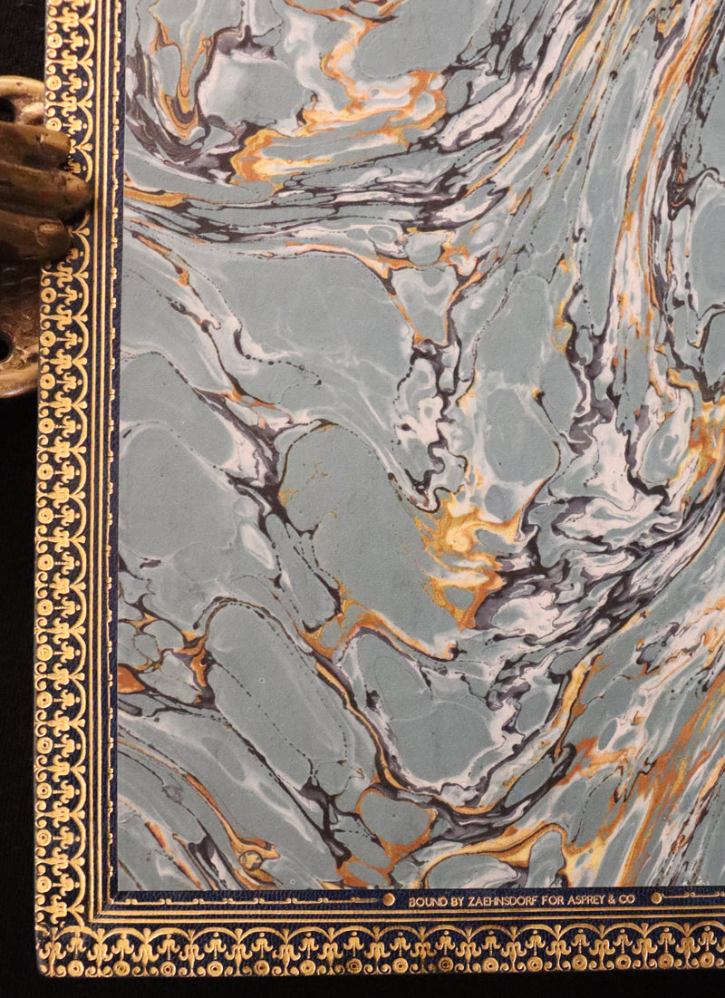 1899 Scarce Book bound by Zaehnsdorf for Asprey - MODERN ASTROLOGY - The Astrologers' Magazine by Alan Leo. Copy of Governor Charles Edison.