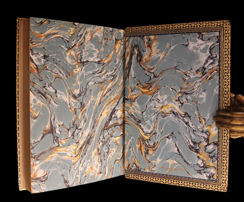 1899 Scarce Book bound by Zaehnsdorf for Asprey - MODERN ASTROLOGY - The Astrologers' Magazine by Alan Leo. Copy of Governor Charles Edison.