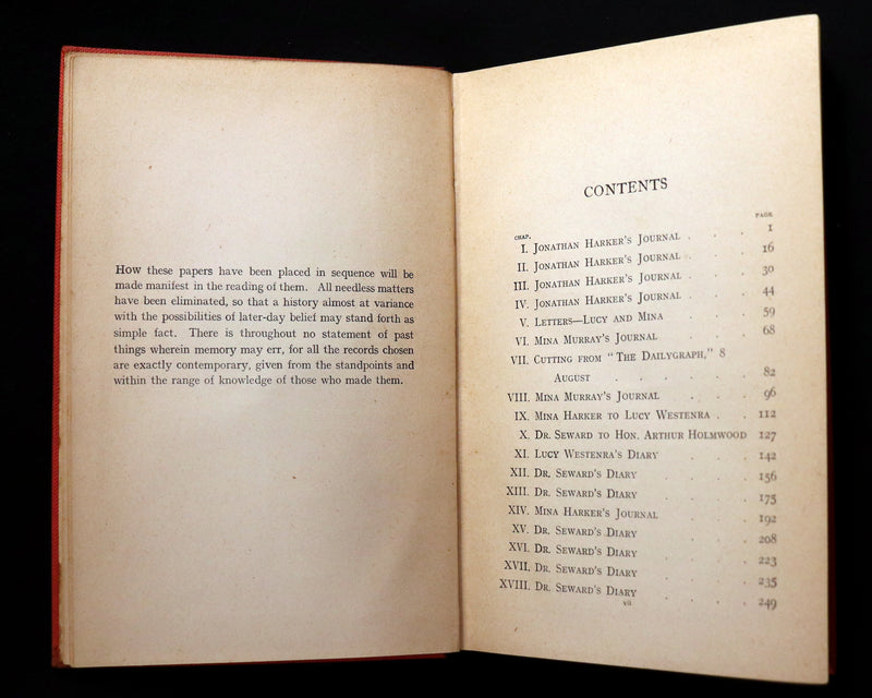 1912 Rare First Rider Edition - DRACULA by Bram Stoker. Gothic Vampire Story.