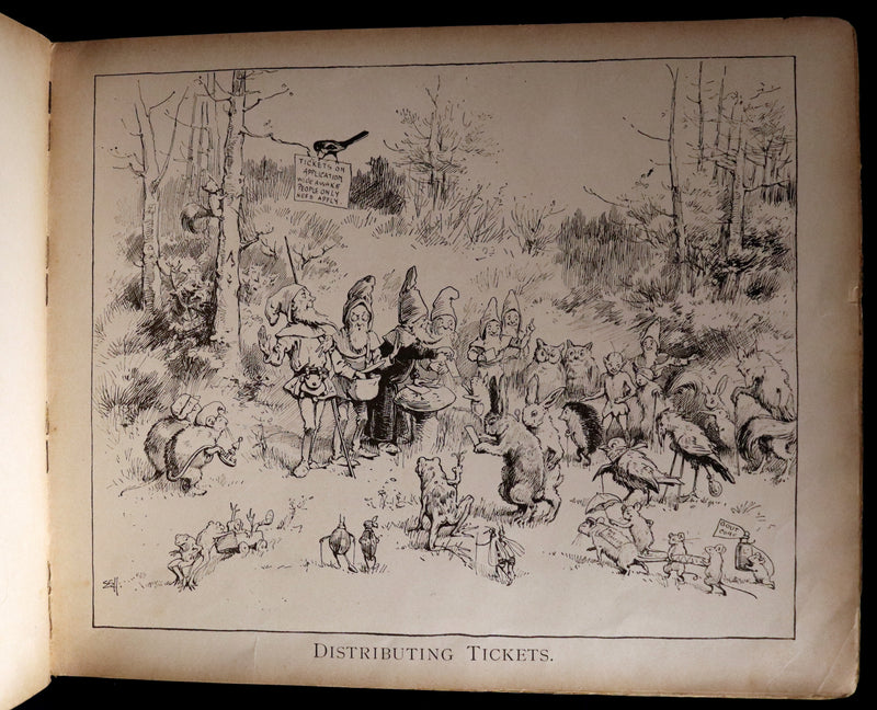 1900 Rare First Edition - THE BOOK OF GNOMES by Fred E. Weatherly, illustrated by Evelyn Stuart Hardy.