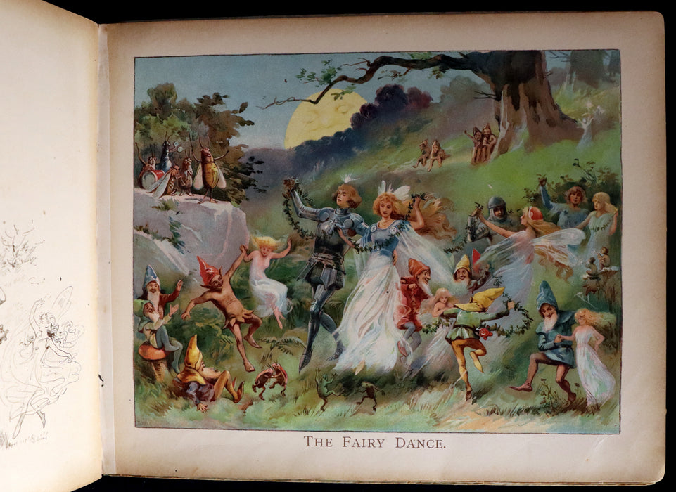 1900 Rare First Edition - THE BOOK OF GNOMES by Fred E. Weatherly, illustrated by Evelyn Stuart Hardy.