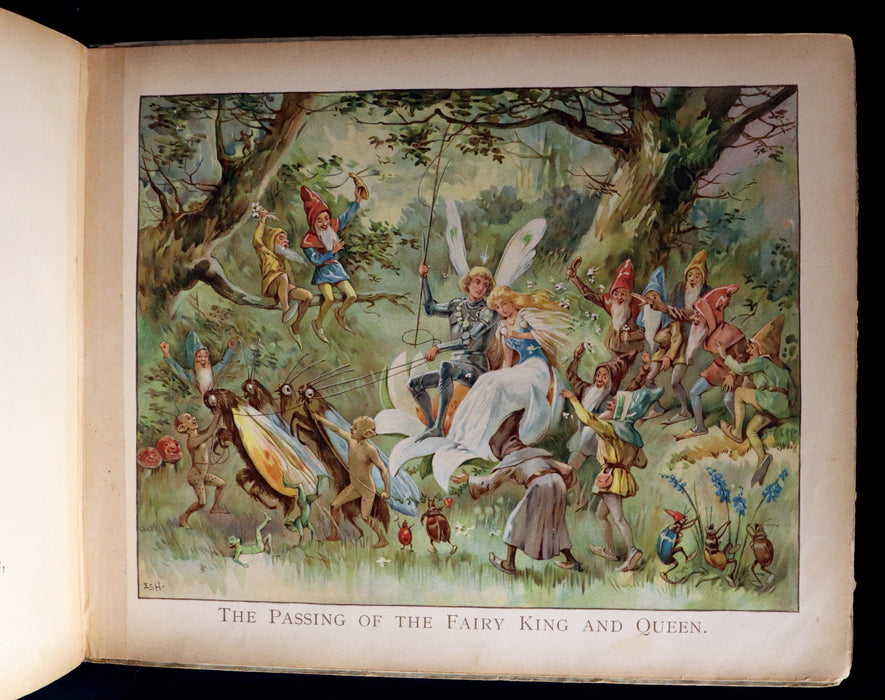 1900 Rare First Edition - THE BOOK OF GNOMES by Fred E. Weatherly, illustrated by Evelyn Stuart Hardy.