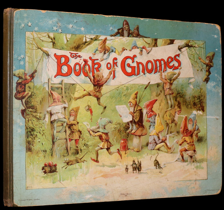 1900 Rare First Edition - THE BOOK OF GNOMES by Fred E. Weatherly, illustrated by Evelyn Stuart Hardy.