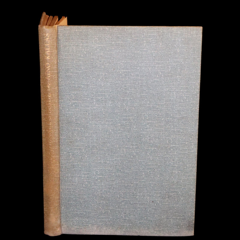 1930 Scarce First Edition on Werewolves - (Sudenmorsian ) THE WOLF'S BRIDE: A TALE FROM ESTONIA by Aino Kallas.