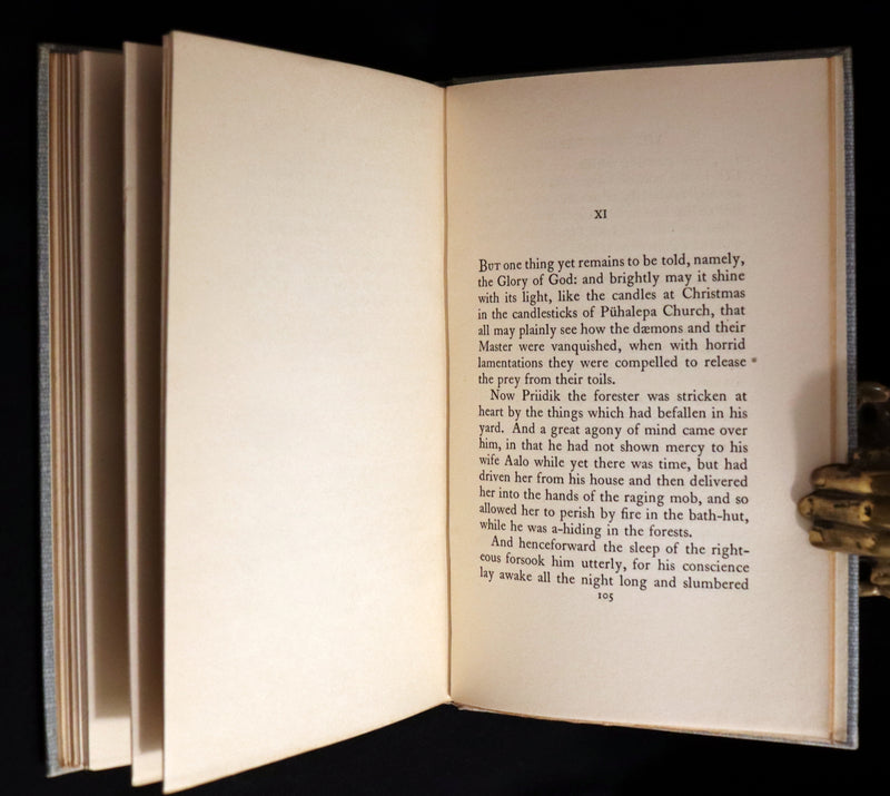 1930 Scarce First Edition on Werewolves - (Sudenmorsian ) THE WOLF'S BRIDE: A TALE FROM ESTONIA by Aino Kallas.