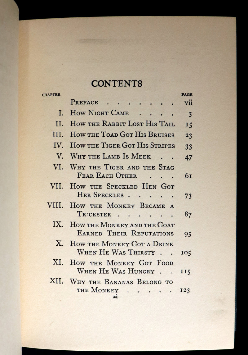 1924 Scarce Book - Fairy Tales from Brazil by Elsie Spicer Eells Illustrated by Helen M. Barton.