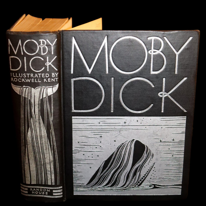 1930 Rare First Edition - MOBY DICK or The Whale by Melville, illustrated by Rockwell Kent.