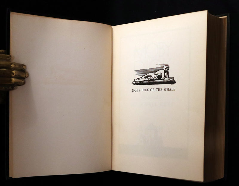 1930 Rare First Edition - MOBY DICK or The Whale by Melville, illustrated by Rockwell Kent.