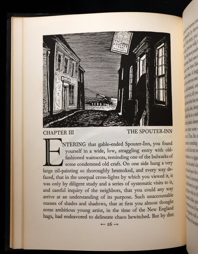 1930 Rare First Edition - MOBY DICK or The Whale by Melville, illustrated by Rockwell Kent.