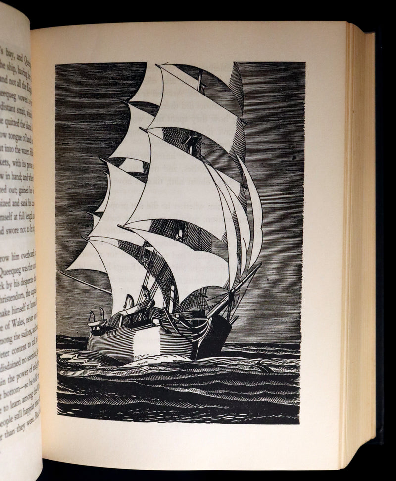 1930 Rare First Edition - MOBY DICK or The Whale by Melville, illustrated by Rockwell Kent.