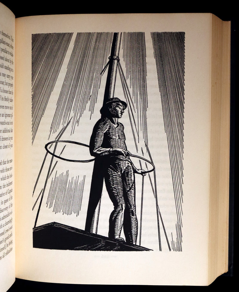 1930 Rare First Edition - MOBY DICK or The Whale by Melville, illustrated by Rockwell Kent.