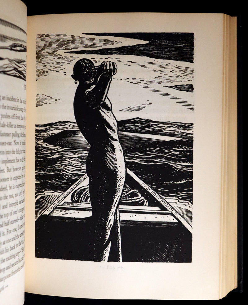 1930 Rare First Edition - MOBY DICK or The Whale by Melville, illustrated by Rockwell Kent.