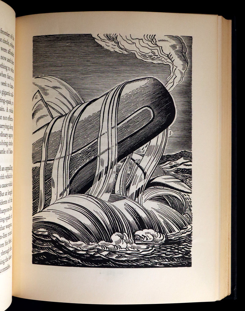 1930 Rare First Edition - MOBY DICK or The Whale by Melville, illustrated by Rockwell Kent.