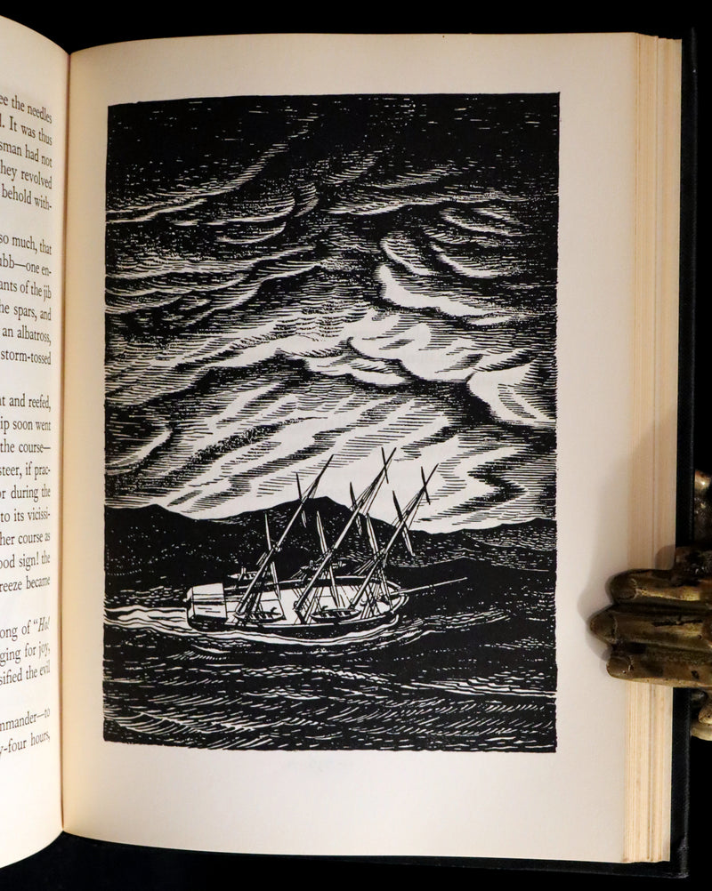 1930 Rare First Edition - MOBY DICK or The Whale by Melville, illustrated by Rockwell Kent.
