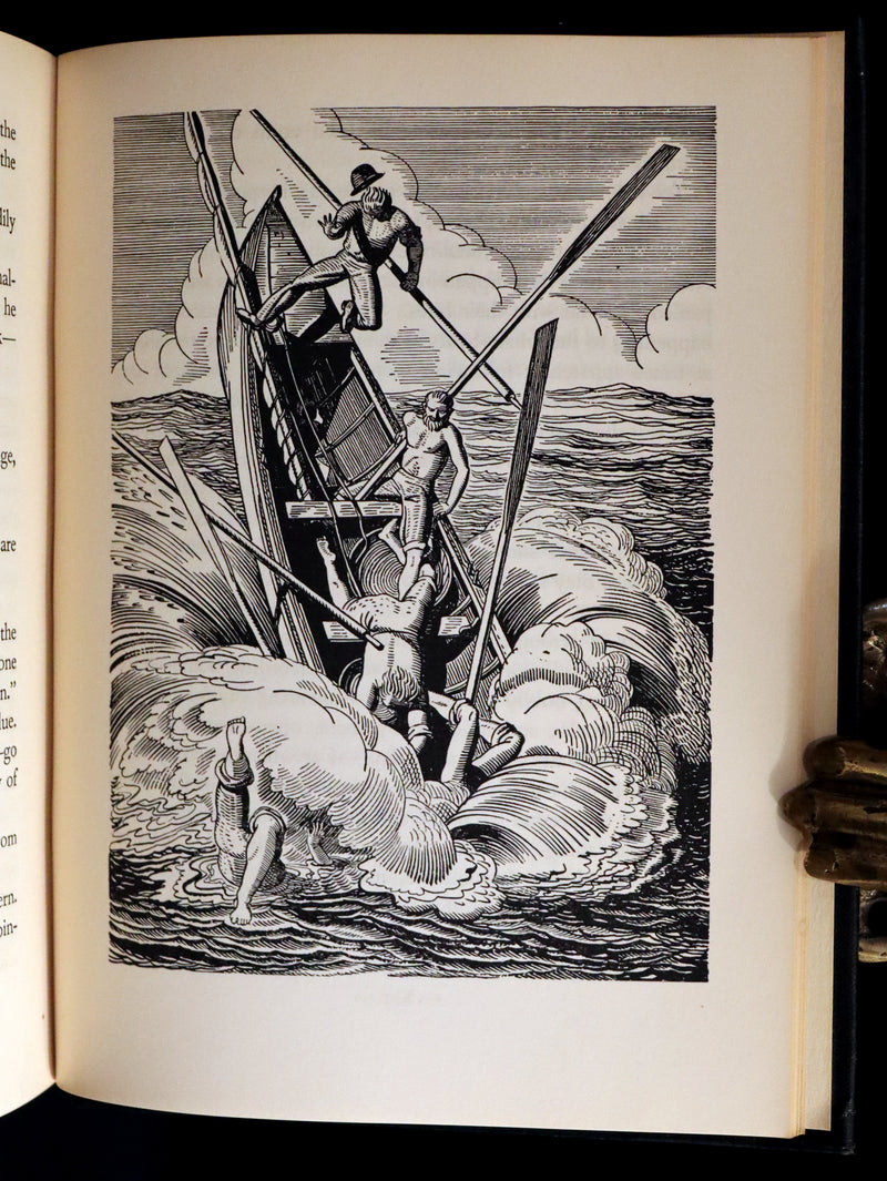 1930 Rare First Edition - MOBY DICK or The Whale by Melville, illustrated by Rockwell Kent.