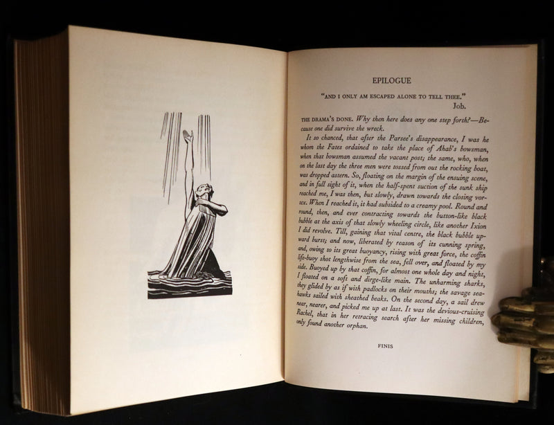 1930 Rare First Edition - MOBY DICK or The Whale by Melville, illustrated by Rockwell Kent.