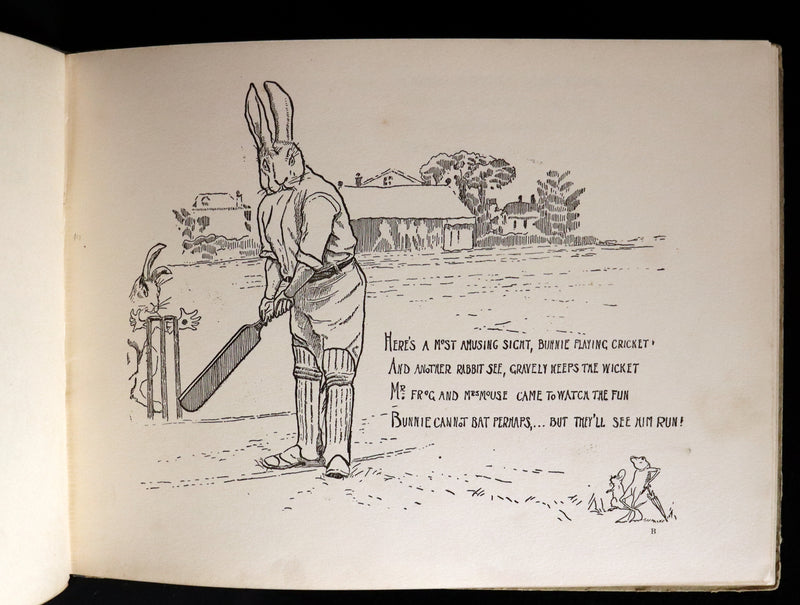 1900 Scarce First Edition - THE RABBIT BOOK written and illustrated Charles R. Pettafor.