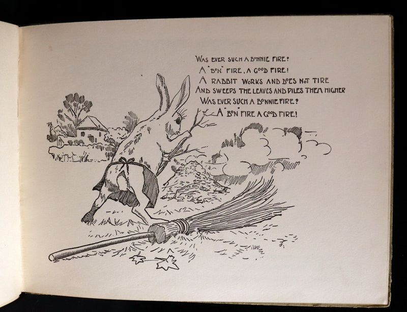 1900 Scarce First Edition - THE RABBIT BOOK written and illustrated Charles R. Pettafor.