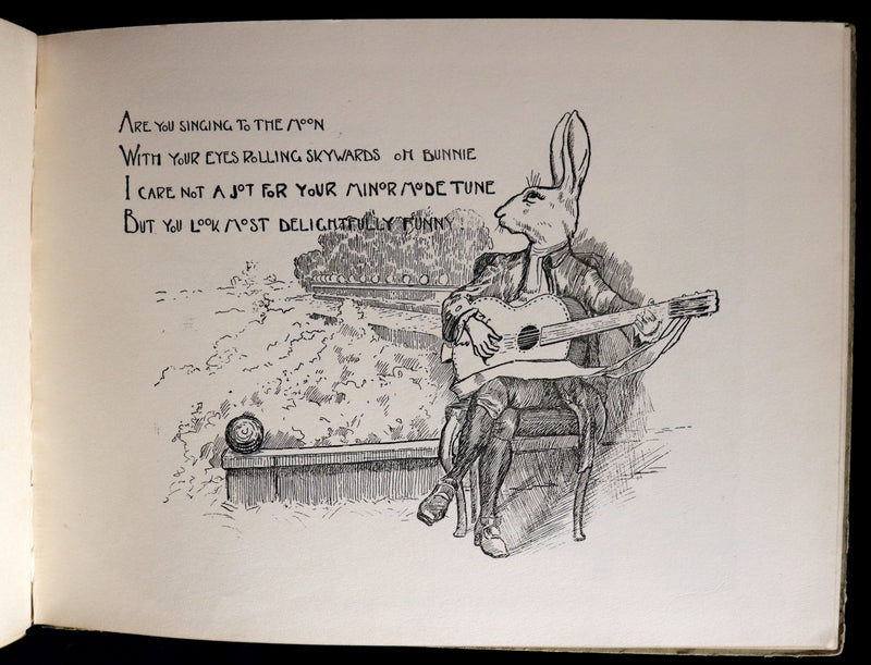 1900 Scarce First Edition - THE RABBIT BOOK written and illustrated Charles R. Pettafor.