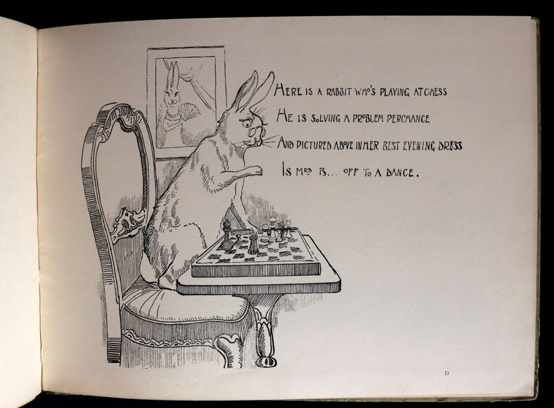 1900 Scarce First Edition - THE RABBIT BOOK written and illustrated Charles R. Pettafor.