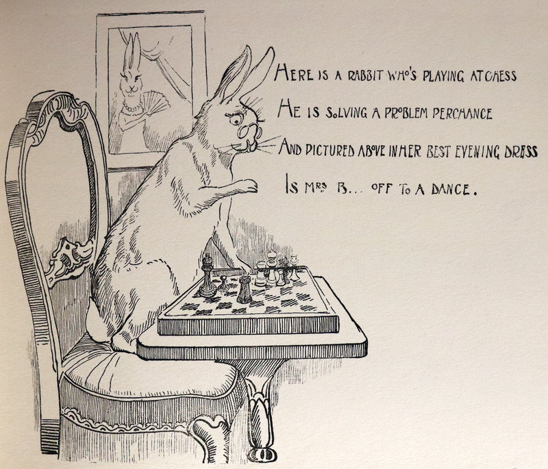 1900 Scarce First Edition - THE RABBIT BOOK written and illustrated Charles R. Pettafor.