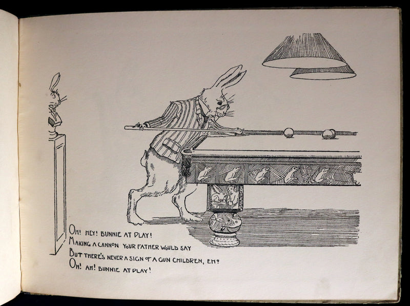 1900 Scarce First Edition - THE RABBIT BOOK written and illustrated Charles R. Pettafor.