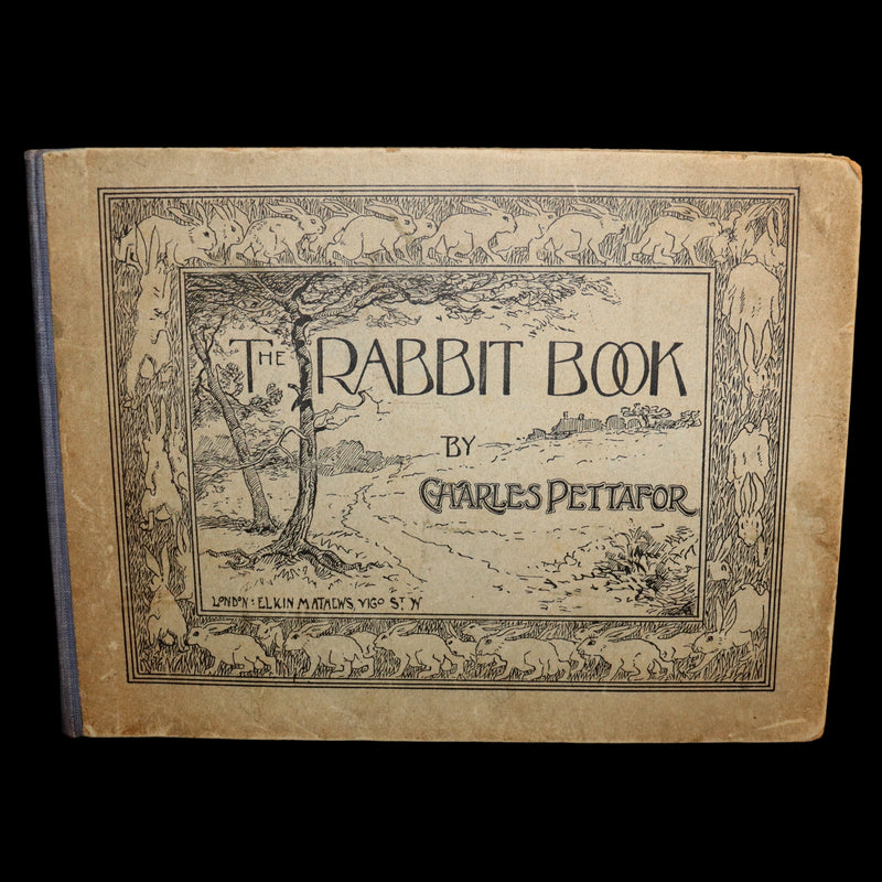 1900 Scarce First Edition - THE RABBIT BOOK written and illustrated Charles R. Pettafor.