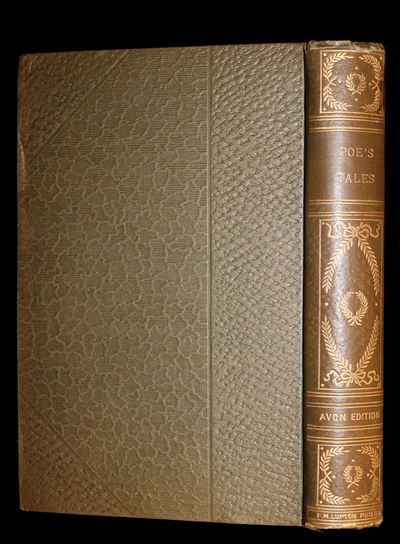 1895 Scarce Lupton Edition - Edgar Allan POE's Tales And Other Prose Writings.