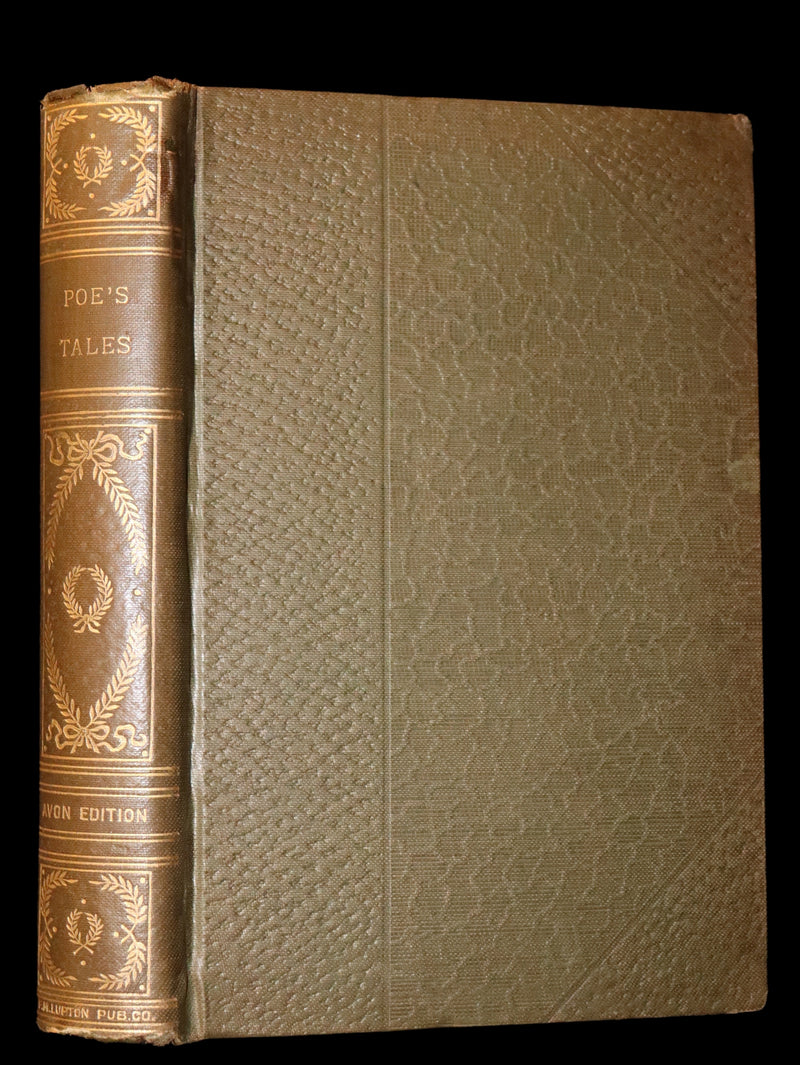 1895 Scarce Lupton Edition - Edgar Allan POE's Tales And Other Prose Writings.