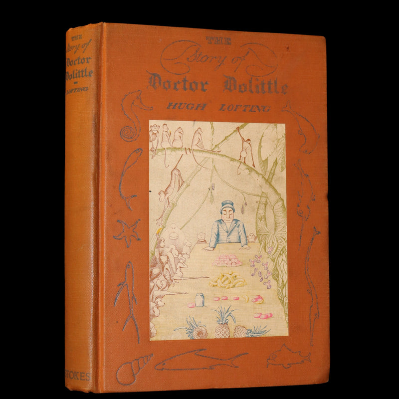 1922 Rare Book - The Story of DOCTOR DOLITTLE told & illustrated by Hugh Lofting.