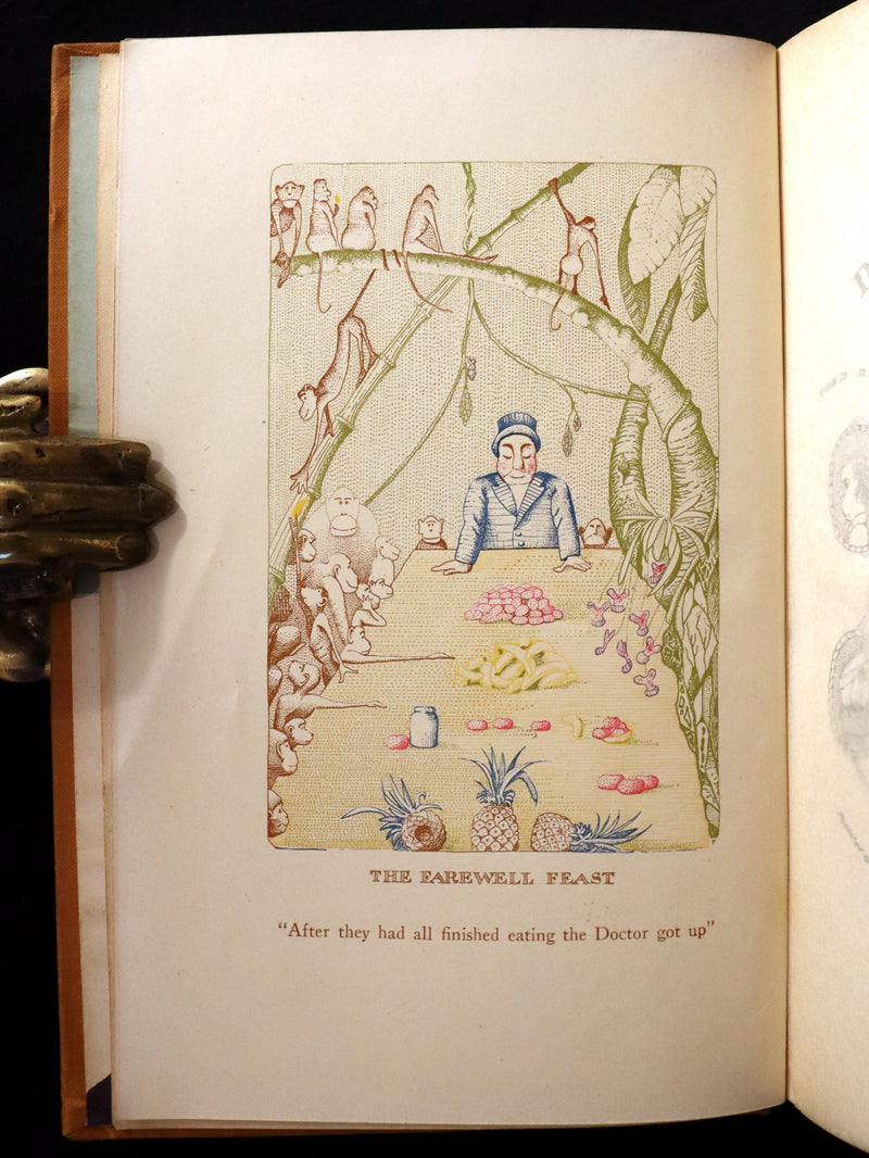 1922 Rare Book - The Story of DOCTOR DOLITTLE told & illustrated by Hugh Lofting.