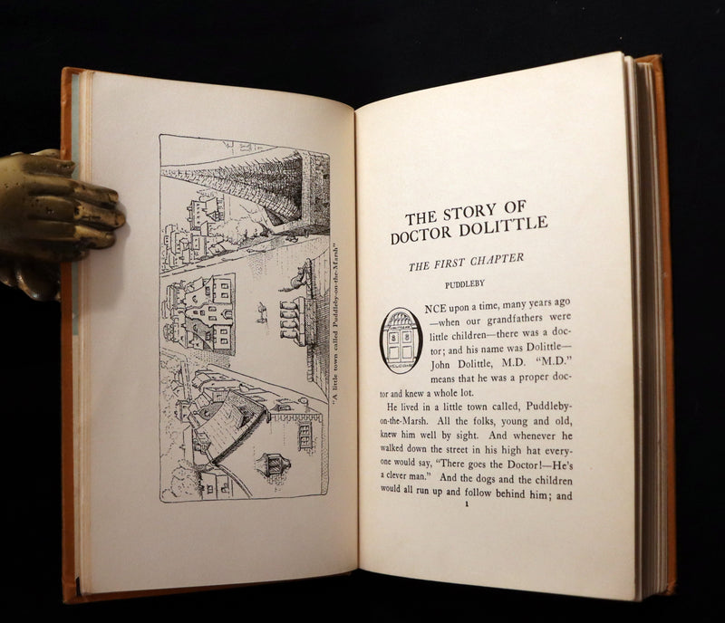 1922 Rare Book - The Story of DOCTOR DOLITTLE told & illustrated by Hugh Lofting.
