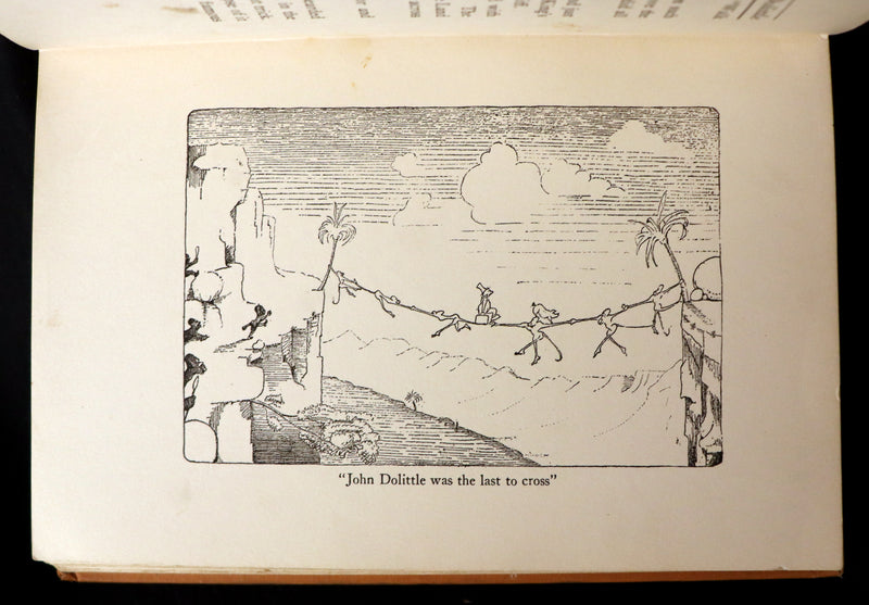 1922 Rare Book - The Story of DOCTOR DOLITTLE told & illustrated by Hugh Lofting.