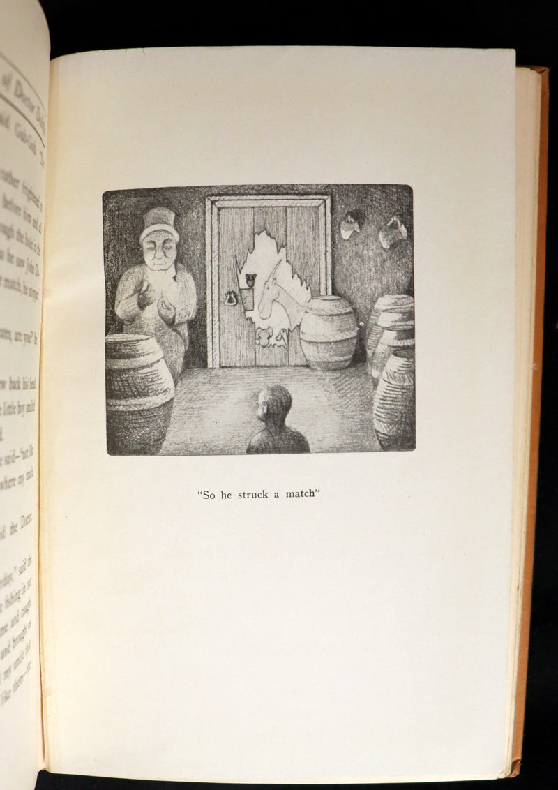 1922 Rare Book - The Story of DOCTOR DOLITTLE told & illustrated by Hugh Lofting.