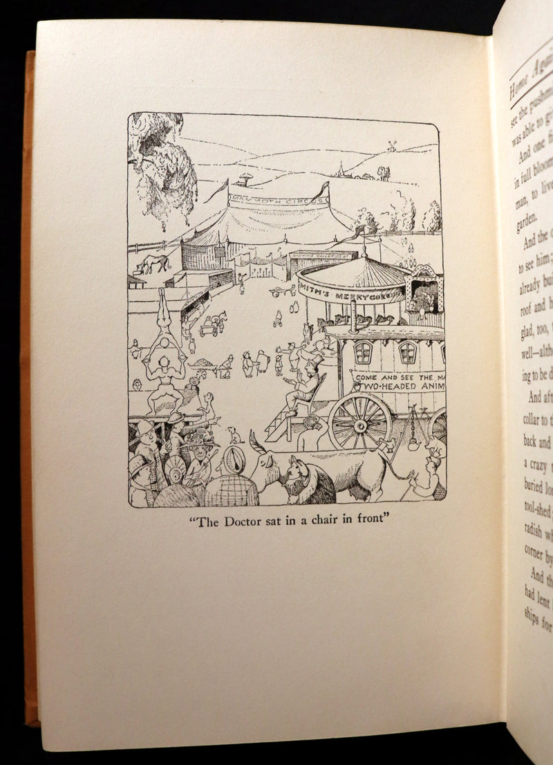 1922 Rare Book - The Story of DOCTOR DOLITTLE told & illustrated by Hugh Lofting.