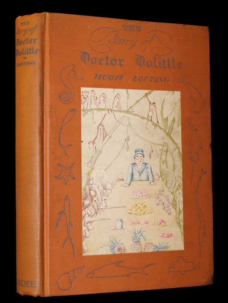 1922 Rare Book - The Story of DOCTOR DOLITTLE told & illustrated by Hugh Lofting.