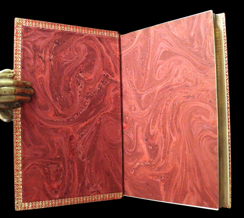 1915 Rare Book bound by Riviere - The Surprising Adventures of Baron MUNCHAUSEN Illustrated by Strang & Clark.
