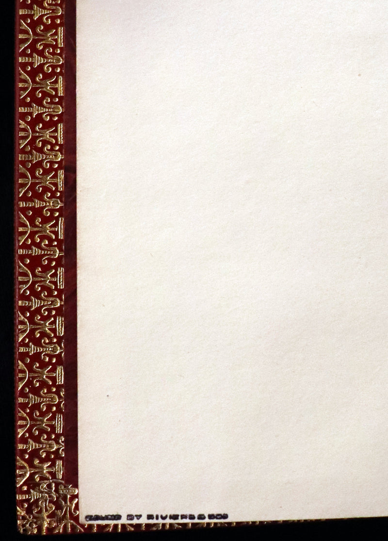 1915 Rare Book bound by Riviere - The Surprising Adventures of Baron MUNCHAUSEN Illustrated by Strang & Clark.