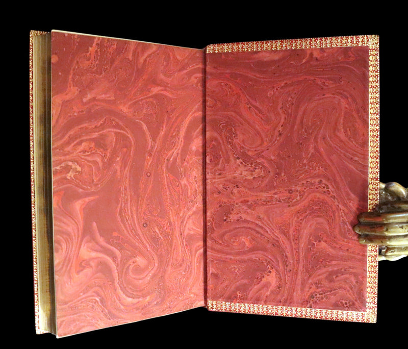 1915 Rare Book bound by Riviere - The Surprising Adventures of Baron MUNCHAUSEN Illustrated by Strang & Clark.