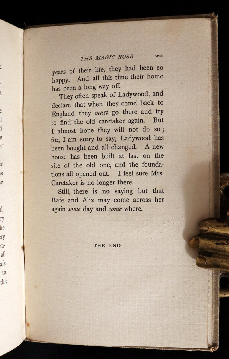 1892 Rare First Edition - AN ENCHANTED GARDEN, Fairy Stories by Mary Louisa Molesworth illustrated by William John Hennessy.
