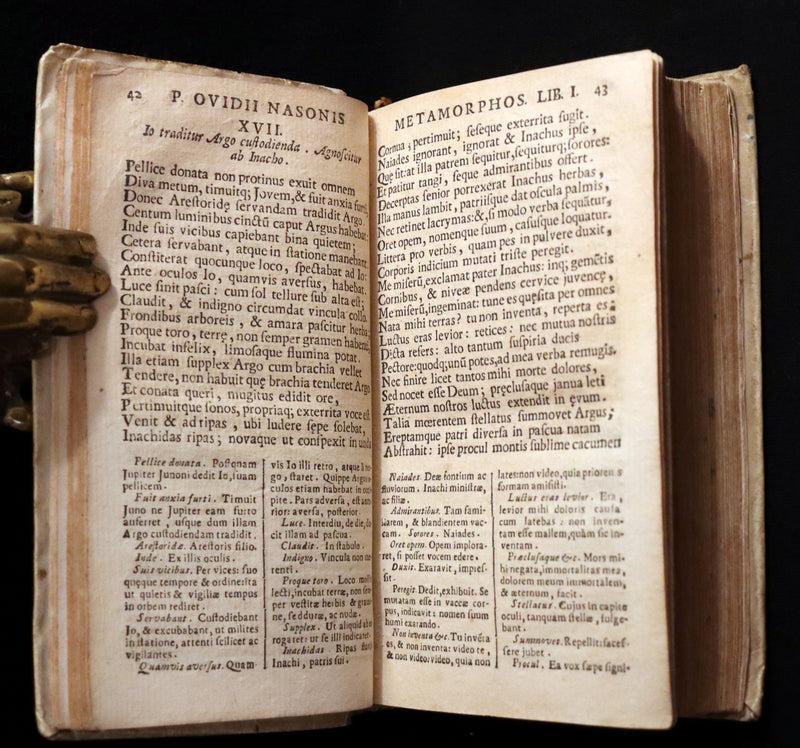 1704 Scarce Latin vellum Edition - OVID's Metamorphoses - Publii Ovidii Nasonis Metamorphoseon libri XV.