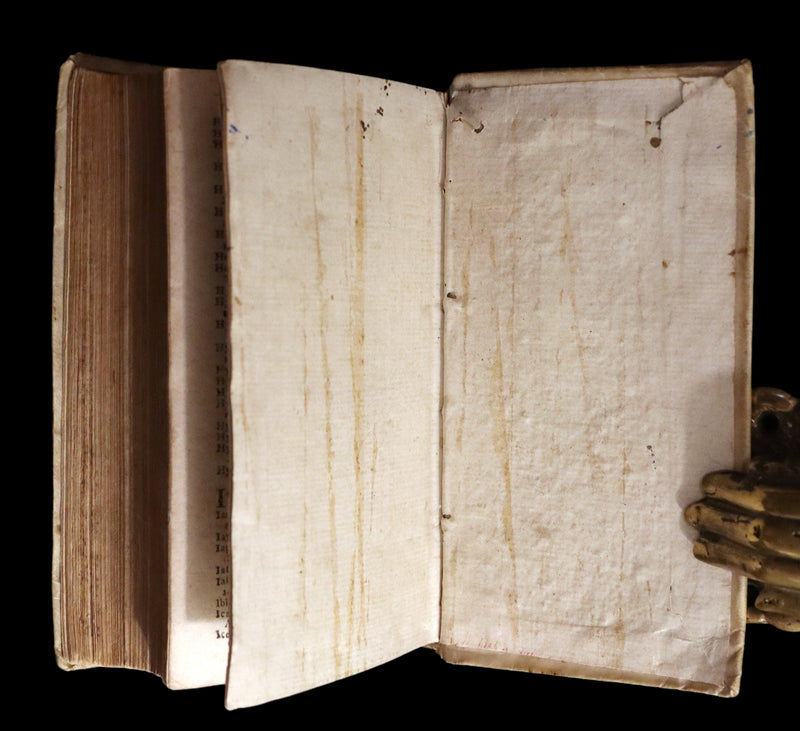 1704 Scarce Latin vellum Edition - OVID's Metamorphoses - Publii Ovidii Nasonis Metamorphoseon libri XV.
