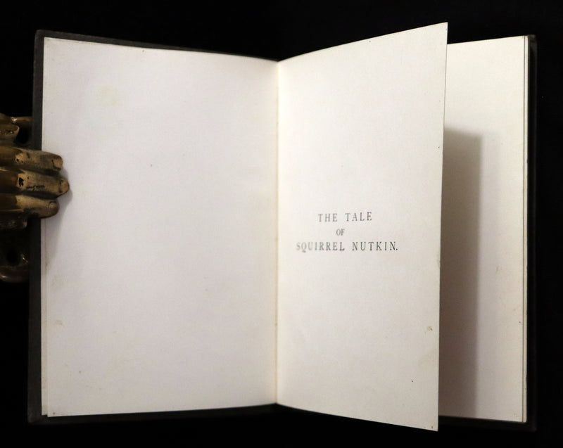 1903 Rare Book - Beatrix Potter - The Tale of Squirrel Nutkin - First Edition, third printing.